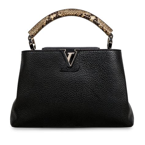 louis vuitton capucines python handle|Capucines BB .